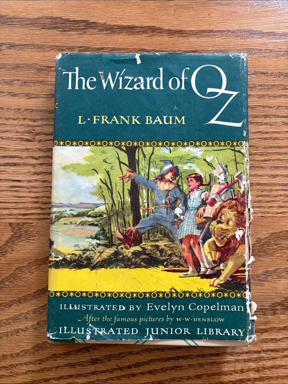 Vintage 1956 The Wizard of Oz L. Frank Baum Book